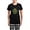 With Checker Pant, variant on CafePress - Lgxmascladdark - Women's Short Sleeve Print T-Shirt and Pants Dark Cotton Pajama Set