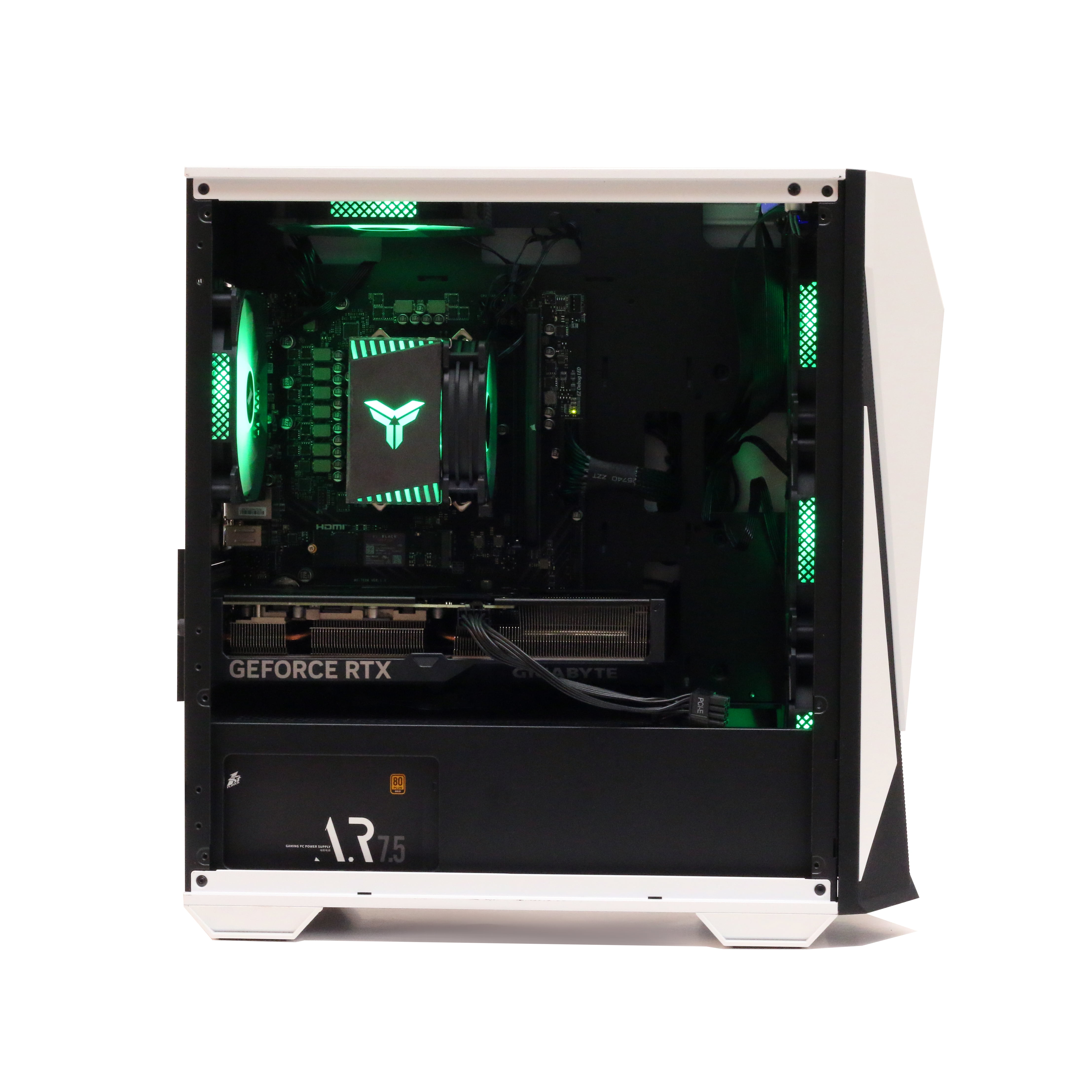 MXZ High Performance Gaming PC, AMD Ryzen 5 7500F,RTX 4060,16GB