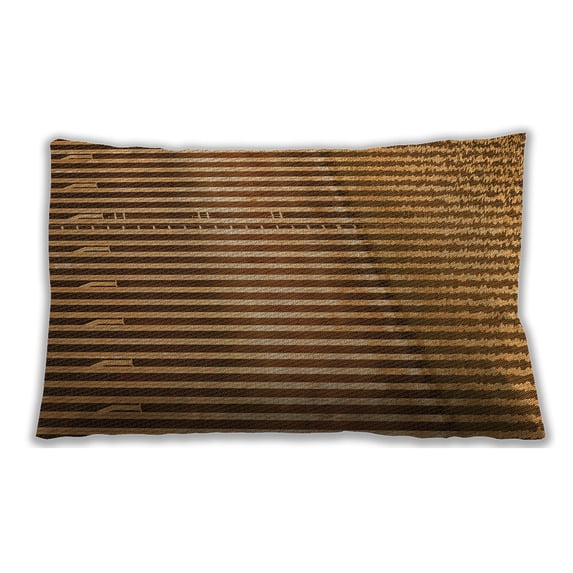 Ahgly Company Indoor Rectangular Contemporary Lumbar Throw Pillow, 13 inch by 19 inch