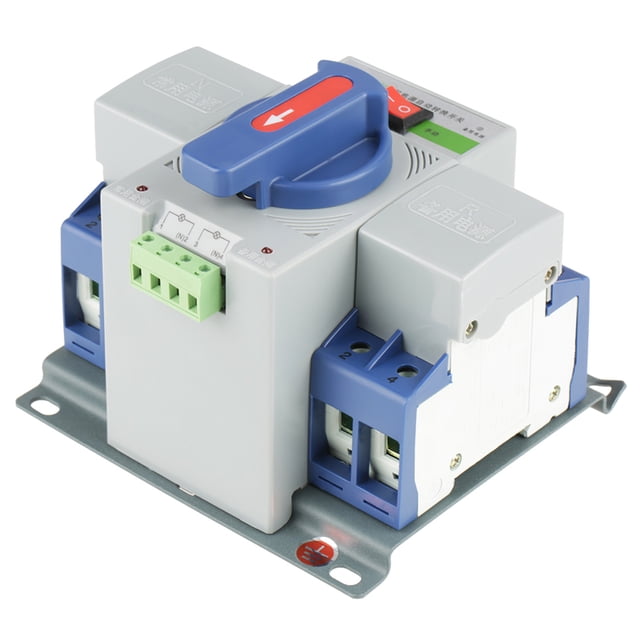 Interruptor de transferencia automática, 1 pieza 220V 63A 2P Interruptor de transferencia automática Artesanía superior Jadeshay A