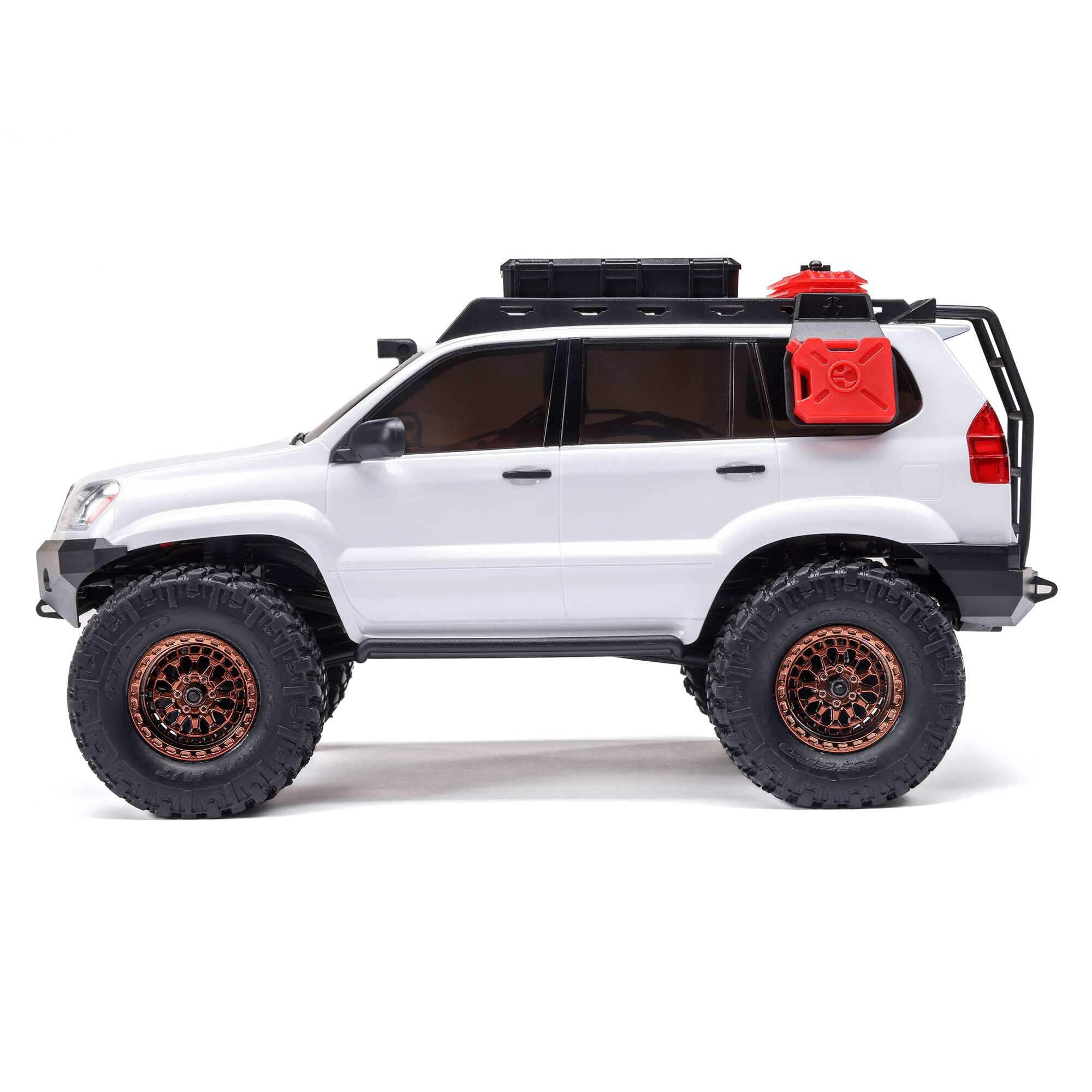 Axial SCX24 Lexus GX 470 1/24 4WD RTR Scale Mini Crawler (White) w/2.4GHz Radio, Battery & Charger
