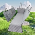 thumbnail image 4 of Funda de asiento de coche para mascotas, accesorios interiores de coche transpirables antisuciedad (gris 600D) Ehuebsd Libre de BPA, 4 of 8