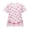 Bow, variant on V Neck American Horse Race Print Scrub Tops for Women Short Sleeve Scrub Shirts Stretchy Holiday Nurse Uniform with 2 Pockets-2XL