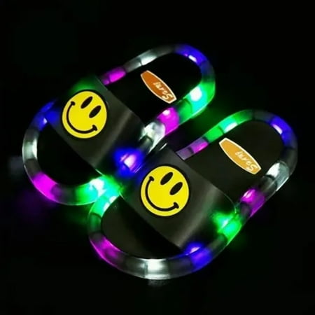 

Nieuwe Cartoon Lichtgevende Kinderen Slippers Jongens En Meisjes Schattige Baby Indoor Mode Thuis Anti-Slip Zachte Comfortabele Sandalen gift