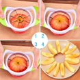 thumbnail image 2 of ShenFei Green Apple Cutter - Apple Cutter With 8 Stainless Steel Blades, Apple Core Remover, Easy To Use Apple Peeler - Cut Fruit, Peel & Corer, 2 of 5