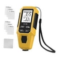 thumbnail image 3 of HILABEE Paint Meter Professional Outdoor Vehicles Paint Thickness Gauge Tool Fit Car Yellow, 3 of 9