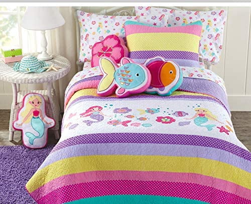 Cotton Embroidered Pattern Bedspread 