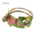 thumbnail image 3 of Uxcell 2Pack Hose Clamps Double Steel Wire Water Pipe Clamp Adjustable 40-50mm Clamp, 3 of 4