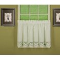 thumbnail image 5 of Today`s Curtain Imperial Classic Drawn Cutwork Window Tier, 36-Inch, Beige, 5 of 5