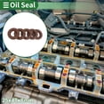 thumbnail image 2 of Anillo de sello de aceite universal Unique Bargains TG4 Lip Seal 25x47x8mm Caucho FKM de alta presión marrón 5 Pcs, 2 of 7