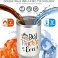 thumbnail image 4 of 1pc Teacher Gifts 30oz Tumbler with Straw & Handle - Insulated Stainless Steel Cup | Holiday Gift for Man Women (Christmas, Valentine's, Birthday), 4 of 7