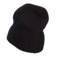 thumbnail image 3 of Europe Italy Flag Embroidered Big Short Beanie - Black XL-3XL, 3 of 5
