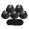 thumbnail image 2 of 5 ruedas fijas para silla de oficina, ruedas giratorias fáciles de convertir en patas estables para todo tipo de suelos, 2 of 8