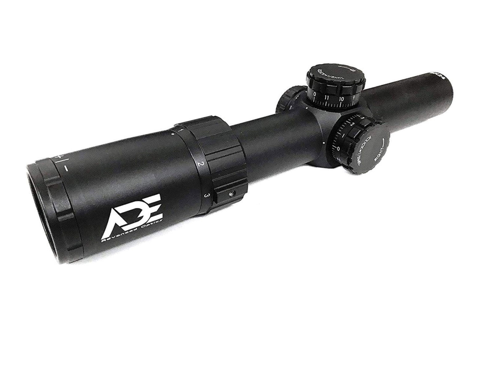 ADE Advanced Optics mm Rifle Scope, 30mm, Illuminated Mil Dash Reticl