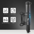 thumbnail image 5 of WEST BIKING Bicycle Pump,Inflator Bike Tire Road Bike MTB Pump Aluminum Alloy Pressure Hand Pump Tire Tube Pressure Tire Pump Air Hand Pump Inflator Aluminum Alloy Tire Inflator Mountain Road YUBZ, 5 of 7