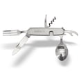 thumbnail image 1 of Navaja Multiusos MIKELS 30384997 8 Herramientas Color Plata Acero Inoxidable, 1 of 3