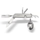 thumbnail image 1 of Navaja Multiusos MIKELS 30384997 8 Herramientas Color Plata Acero Inoxidable, 1 of 3