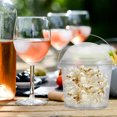 thumbnail image 2 of 5pcs Small Clear Bucket with Lid Food Safe Bucket Popcorn Ice Cream Bucket 500ml, 2 of 5