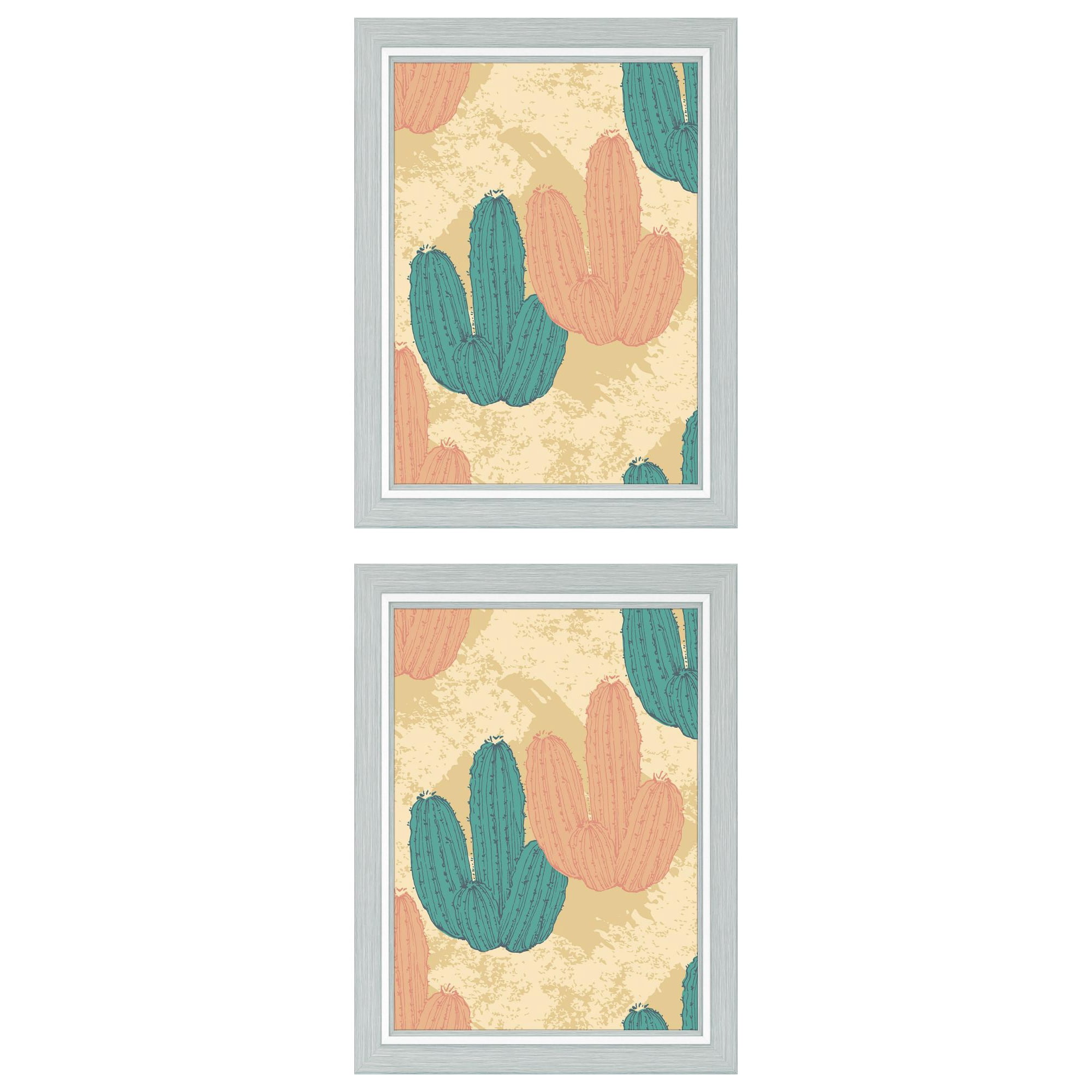 Unique Bargains 2 Packs Picture Frames Distressed Green 6x8