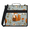Green, variant on Jiaoprinted Red Rose and Lion Zipper Binder, Animals African Wildlife 3 D-Ring Binder, Multi-Pocket Expanding Organizer Bag with Handle and Shoulder Strap for Travel Work