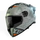 thumbnail image 2 of Casco Para motociclista Axxis Spiffy C2 Cerrado Gris Mate talla M, 2 of 3