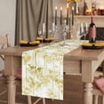 thumbnail image 2 of Table Runners 70 Inches Long Dress Scarves, Watercolor Forest Green Farmhouse Coffee/Dining/Kitchen Table Decor, Holiday Table Runner, Abstract Art Modern Trees 13x70 Inch, 2 of 9