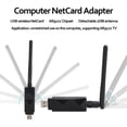 thumbnail image 4 of Usb Netcard, Portable Usb Wifi Adaptor Detachable 2Dbi Antenna Adapter, Stable Performance And High Reliability Adapter For Tv Computer, 4 of 8