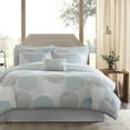 thumbnail image 5 of Home Essence Cabrillo Bed in a Bag Comforter Bedding Set, Blue, California King, 5 of 9