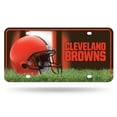 thumbnail image 1 of Plaque d'Immatriculation en Métal Cleveland Browns, 1 of 2