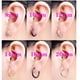 thumbnail image 2 of 2 unid/set de pendientes de aro pequeños de acero inoxidable para mujeres y hombres, Color dorado, círculo negro, anillo de oreja grueso, pendientes Huggie, Piercing de aro Tan Jianjun unisex, 2 of 2