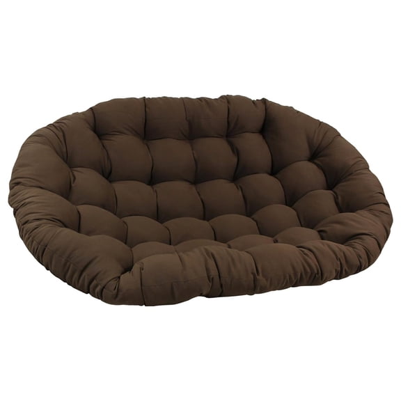 Exlonjet Twill Double Papasan Cushion, 1 Count (Pack of 1), Aqua Blue