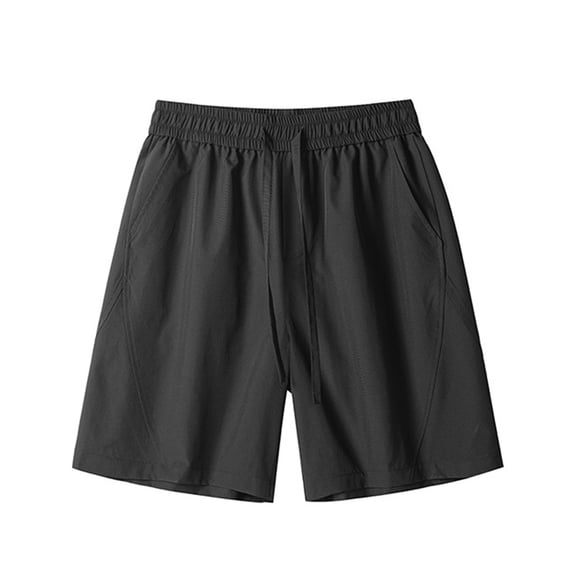 Admvng Mens Shorts Big & Tall Lightweight Stretch Drawstring Elastic Waist Gym Shorts