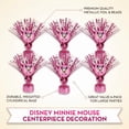 thumbnail image 2 of Amscan Disney Minnie Mouse Centerpiece 6 Pack | Pink Metallic Foil Birthday Party Table Decorations | Happy Birthday Spray for Girls Party Supplies, 2 of 8