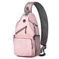 thumbnail image 1 of Mochila bandolto con bandolta para hombre y mujer, color rosa, 1 of 6