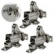 thumbnail image 4 of Bisagra de Muebles, Accesorios de Hardware Bisagra de Puerta del Gabinete, Bisagra Hidráulica Muebles de Cierre Suave Resistente a la Corrosión para la Cocina de Accesorios de, 4 of 7