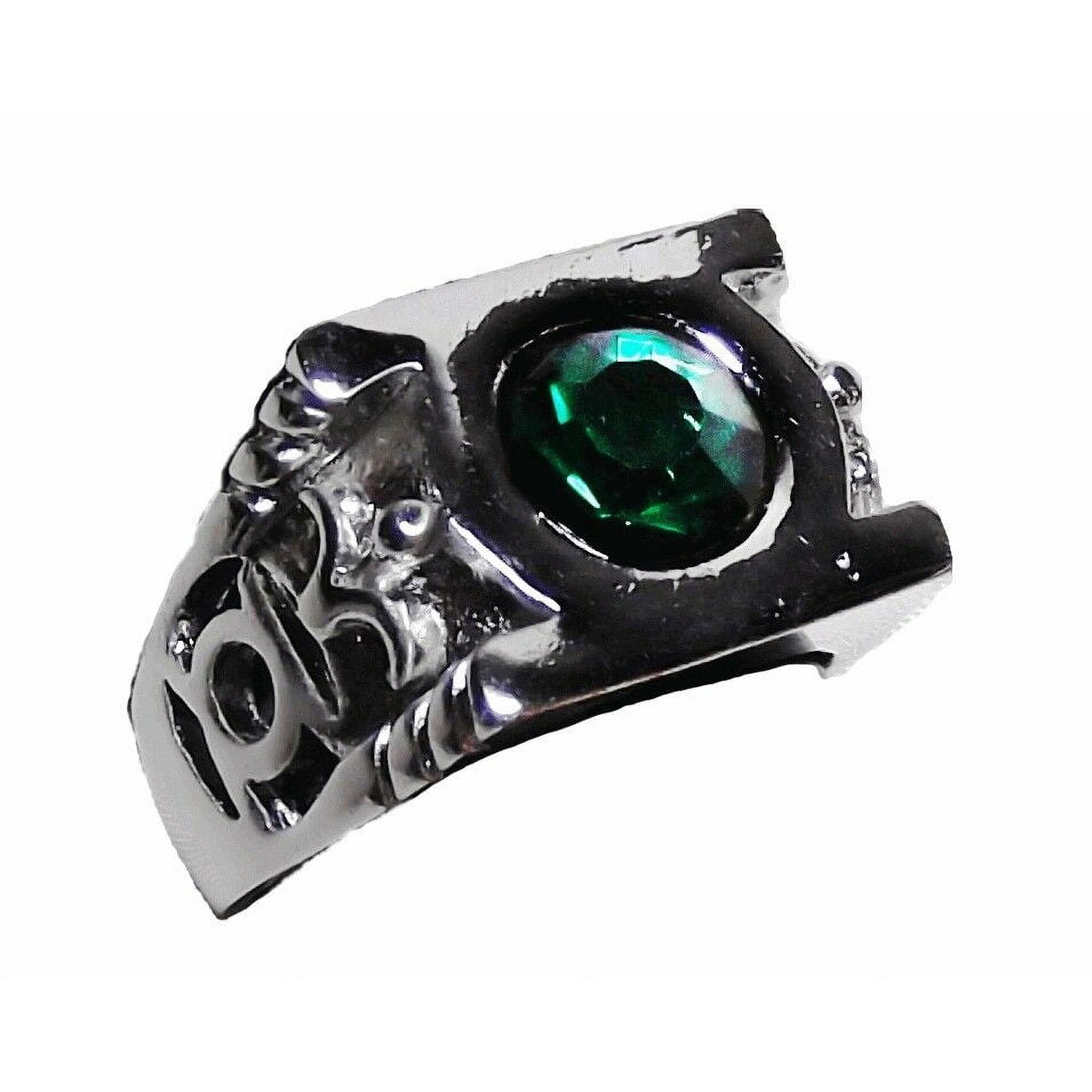 DC Comics Green Lantern Crest Sculpted Men's Ring Size 7