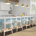 thumbnail image 2 of Butler Specialty Company Robias Rattan 24.5" Counter Stool - Glossy White, 2 of 7