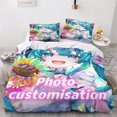 thumbnail image 1 of Personalization of Photos Bedding Set for Children - Custom DIY Personalization Pattern - with Duvet Cover and Co Cover, 1 of 5