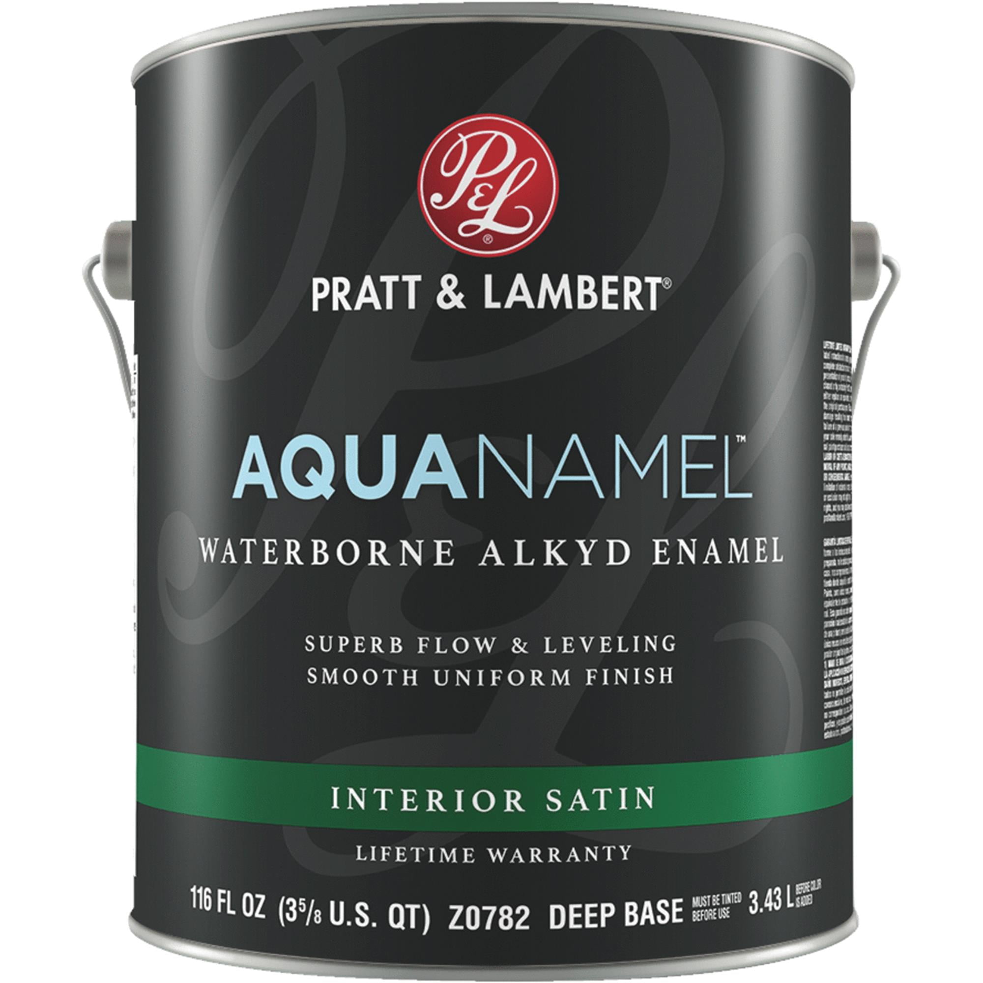 Pratt & Lambert Aquanamel Waterborne Alkyd Interior Enamel Pratt & Lambert Aquanamel Waterborne Alkyd Interior Enamel
