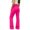 Hot Pink, variant on Gaexia Kids School Uniform Flare Dress Pants High Waist Trousers Stretchy Loose Bell Bottoms School Pants Dress Sweatpants with Pockets Spring Fall Winter