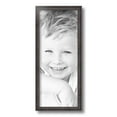 thumbnail image 2 of ArtToFrames 7" x 17" Dark Brown Picture Frame, 7x17 inch Brown Wood Poster Frame (WOM-4757), 2 of 7