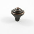 thumbnail image 2 of Residential Essentials 10326SN Mushroom Cabinet Knob- Satin Nickel, 2 of 2