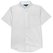 Classroom School Uniforms Little Kid Short Sleeve Oxford Shirt 57661, 5, White
