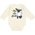 thumbnail image 3 of Inktastic One of His Lambs Easter Sheep Boys or Girls Long Sleeve Baby Bodysuit, 3 of 5