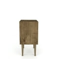 thumbnail image 6 of JERFIT 18 Inch Nightstand with Drawer, Modern Bedside Table with Open Cubby, Rustic Brown & Blue Slate Finish for Bedroom & Living Room, 6 of 9