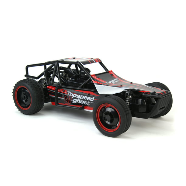 Gallop Ghost Top Speed Remote Control 2.4 GHz RC Red Toy Buggy Car 1:10 Scale Size Ready To Run w/ Working Suspension, Spring Shock Absorbers Walmart.com