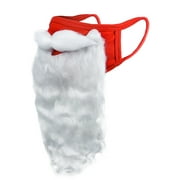 Santasafe Santa Claus Multi-color Cotton Christmas Costume Mask, for Adult