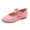 Pink, variant on Odeerbi Infant Toddler Girls Princess Leather Shoes Slip Resistant Lovely Prewalker Flower Baby Shoes Cute 2025 Fashion Non Slip Shoes Black