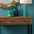 thumbnail image 4 of Eden Home Farmhouse Wood and Metal Console Table in Natural/Black, 4 of 4