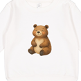 thumbnail image 3 of Inktastic Cute Brown Bear Toddler Sweatshirt, 3 of 4